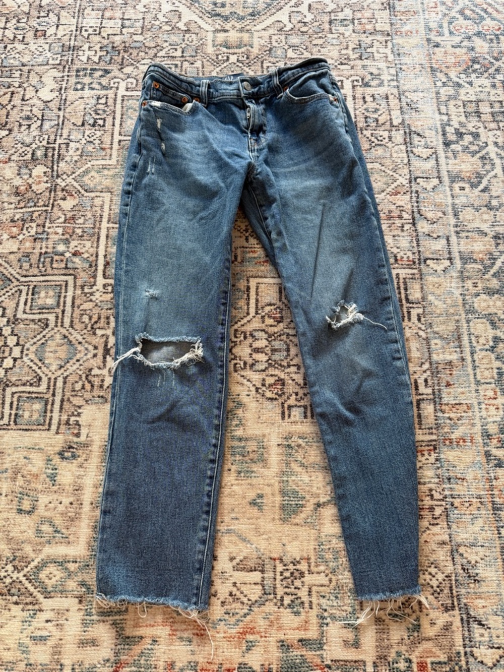 GAP Distressed Blue Women's Jeans